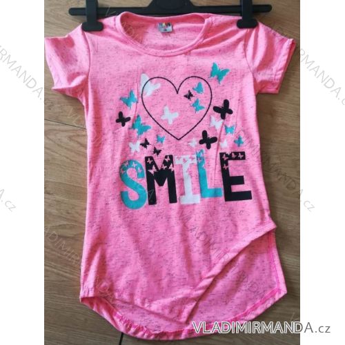 T-shirt short sleeve baby teen girl (128-152) TURKEY WD WD18026