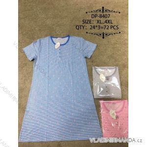 Night Shirt Short Sleeve Shirt Ladies (xl-4xl) VALERIE DREAM DP-8407
