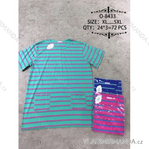 T-shirt short sleeve women's oversized (xl-5xl) VALERIE DREAM O-8433