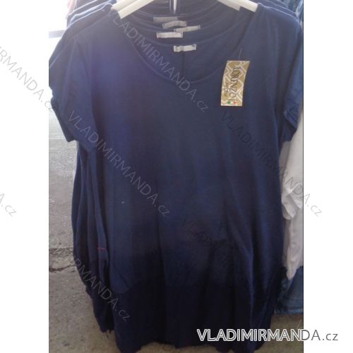 Tunic - cotton short sleeve ladies (uni, sl) LORENZO ITALIAN MODA IM718076
