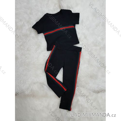 Leggings and T-shirt Short Sleeve Children's Puppy Girl (4-14 years) ITALIAN YOUNG MADE IMM2188917