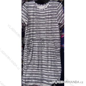 Ladies short sleeve dress (4xl-7xl) POLSKÁ VÝROBA PM118102
