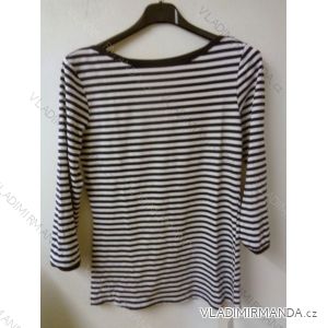 T-shirt with long sleeved striped ladies (uni sl) ITALIAN Fashion IM518082
