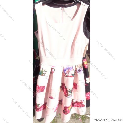 Dress sleeveless short floral pattern ladies (uni sl) ITALIAN Fashion IM618211
