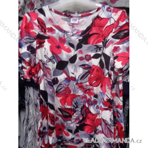 Tunic 3/4 short sleeve ladies (l-4xl) GOSIA POLAND PM118116