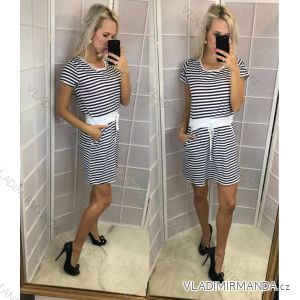 Dress short sleeve ladies' strip (uni sl) ITALIAN Fashion IM918174
