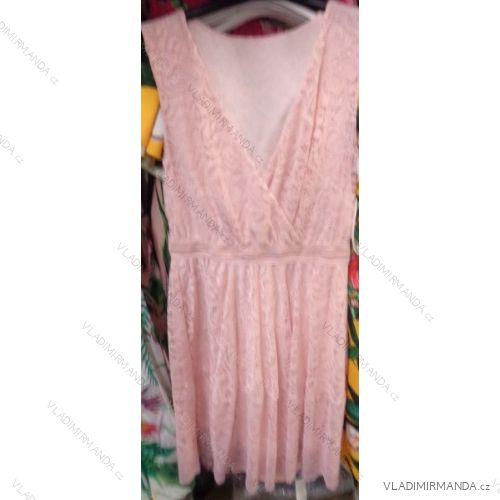 Summer dress sleeveless lace laces (uni sl) MILADES ITALIAN Fashion IM918289
