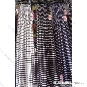 Dress long long women's strip (uni sl) ITALIAN Fashion IM918188
