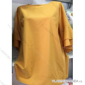 Ladies Short Sleeve Blouse (uni s-xl) ITALIAN Fashion DAN181
