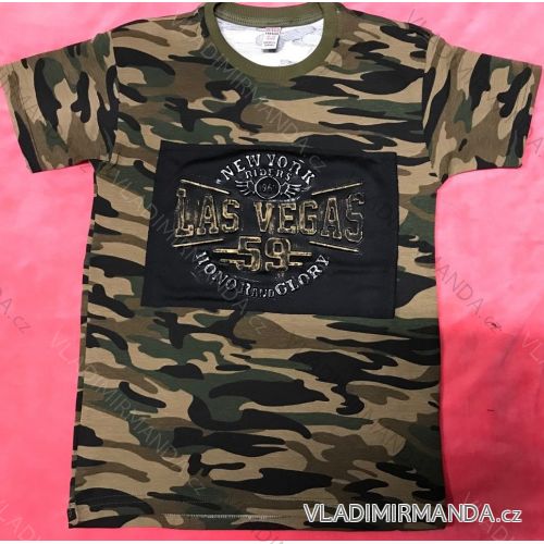 T-shirt short sleeve camouflage baby youth (10-17let) ITALY TM218107