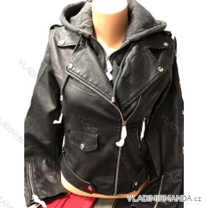 Jacket Long Sleeve Leather Ladies (uni s-2xl) LEX18174
