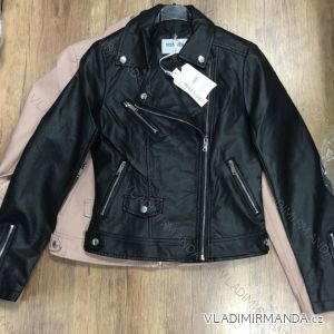 Jacket Long Sleeve Leather Ladies (uni s-2xl) LEX18189
