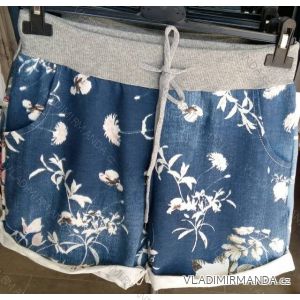 Shorts jeans shorts with ladies flowers (uni sl) ITALIAN Fashion IM1218050
