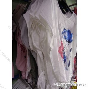 T-shirt bats short sleeve ladies flowers (uni sl) ITALIAN Fashion IM818086
