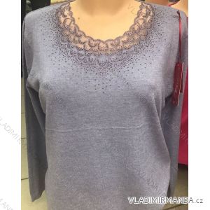 T-shirt tunic long sleeve ladies (m-2xl) POLSKá móda PM118124

