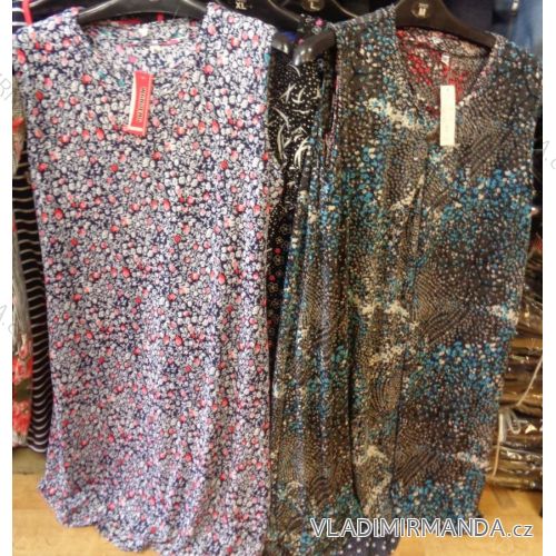 Summer dress sleeveless women (m-2xl) WANDENG B1226
