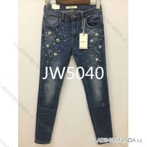 Rifle jeans short with long ladies (xs-xl) JEWELLY LEXXURY JW5040
