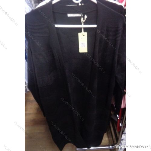 Cardigan knitted long sleeve ladies (s / m) ITALIAN Fashion IM918706