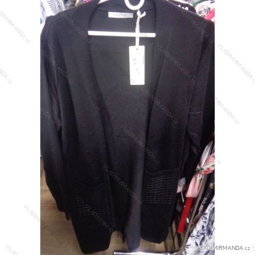 Cardigan knitted long sleeve ladies (l / xl) ITALIAN Fashion IM918707
