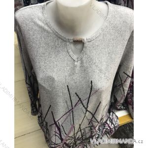 T-shirt tunic warm long sleeve ladies (l-3xl) POLSKá Fashion PM118146
