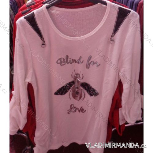 Tunic 3/4 long sleeve ladies (uni xl-3xl) ITALIAN Fashion IM2181817
