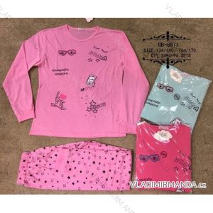 Pajama Long Teen Girl (134-170) N-FEEL GB-8871
