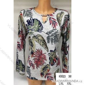 T-shirt tunic 3/4 long sleeve ladies (l-3xl) ERBOSSI PM118217
