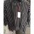 Tunic t-shirt long sleeve ladies strip (uni sl) ITALIAN Fashion IM918419
