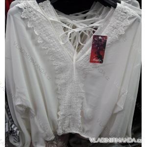 Blouse 3/4 sleeve lace lace (uni sl) ITALIAN Fashion IM918451
