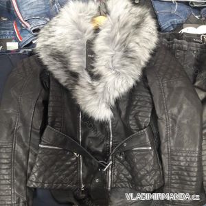 Leatherette leatherette jacket with fur (s-2xl) VOPSE ITALIAN Fashion IM918F691
