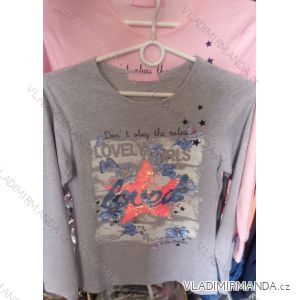 T-shirt short long sleeve with sequins children's girl (8-16 years) SINCERE TURKEY MODA TM218BF-004
