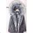 Coat winter park with fur women KZELL ITALIAN MODA 8035K-D
