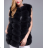 Winter jacket furskin with leather pockets warm artificial fur (s-4xl) AFASHION AF18048