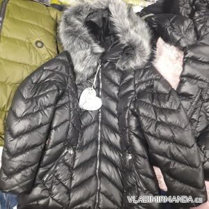 Coat, winter jacket with fur (s-xxl) ITALIAN MODA IM918-WS-341-1
