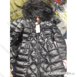 Coat, winter jacket with fur women (s, m, l, xl) ITALIAN MODA IM918-1386-1
