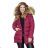Coat / winter vest quilted with fur women's oversized (42-44-46-48) MFASHION MF18M-12A