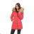 Winter coat with fur ladies quilted (sml-xl) MFASHION MF18M-14A