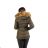 Winter coat with fur ladies quilted (sml-xl) MFASHION MF18M-14A