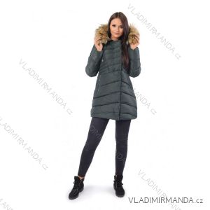 Winter coat with fur lace quilted (sml-xl) MFASHION MF18M-205A