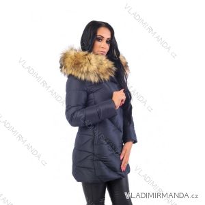 Winter coat with fur lace quilted (sml-xl) MFASHION MF18M-208A