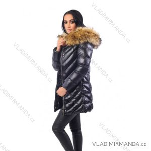 Winter coat with fur ladies quilted (sml-xl) MFASHION MF18M-208
