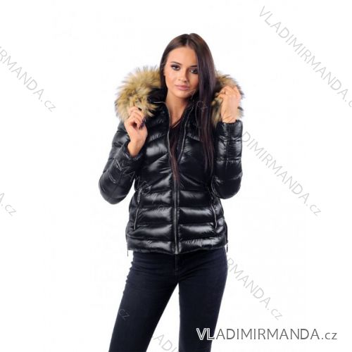 Winter jacket with fur quilted womens (sml-xl) MFASHION MF18M-210
