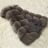 Winter jacket furskin with leather pockets warm artificial fur (s-4xl) AFASHION AF18048