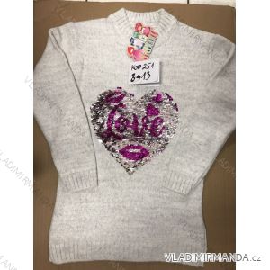 Sweater with sequins baby teen girl (8-13 years) TURKEY MODA TV418251
