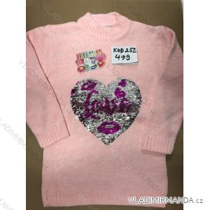 Sweater with sequins children's girl (4-9 years) TURKEY MODA TV418252
