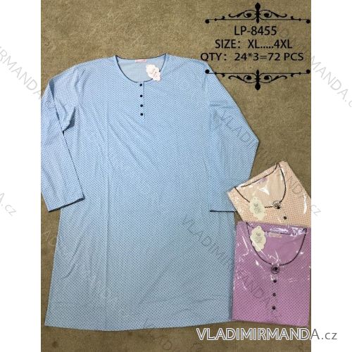 Nightwear Long Sleeve Long Sleeve (xl-4xl) N-FEEL LP-8455