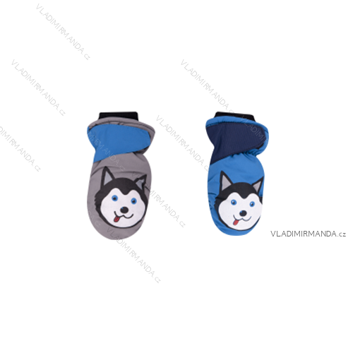 Gloves mittens ski boys (16cm) YOCLUB POLAND RN-025
