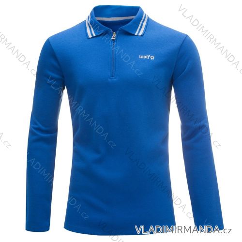 Polo shirt long sleeve (m-3xl) WOLF S2873