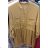 Dress shirt 3/4 long sleeve (uni s-xl) ITALIAN Fashion IM518300
