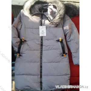 Winter stitch coat with fur (s-xl) POLAND IM10186666